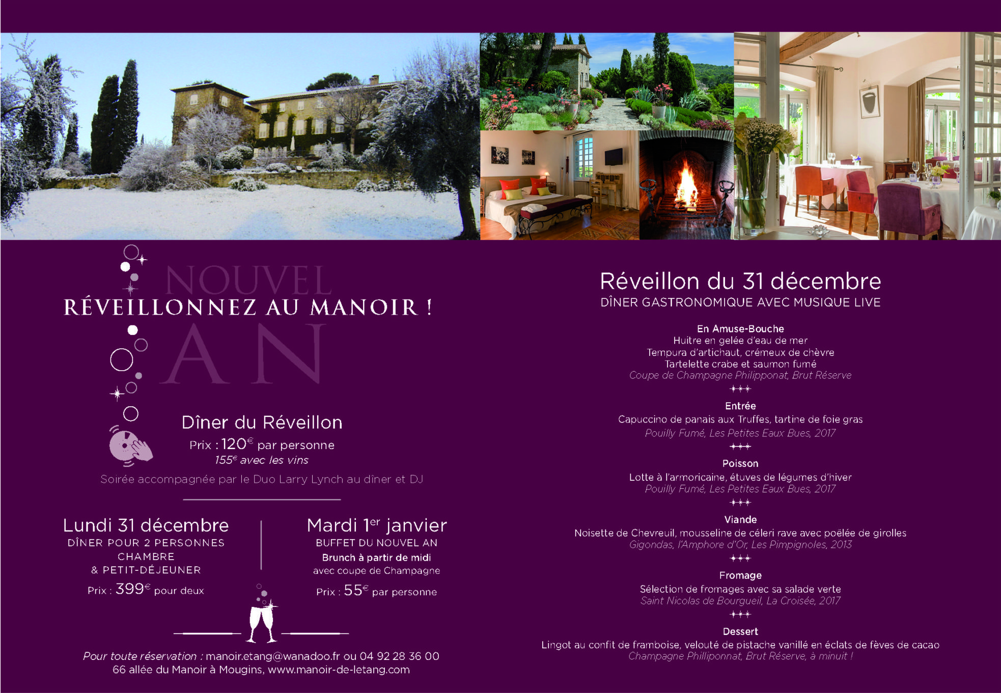 New Year at the Manoir